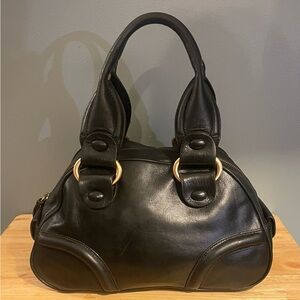 BCBG Black Leather bag